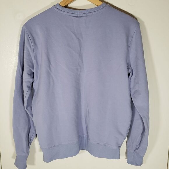 Fila French Terry Sweatshirt with Pockets in Purple Impression Size S - Picture 9 of 9